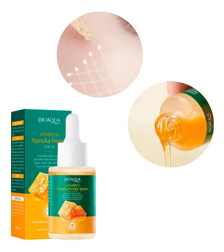 Sérum Facial con Vitamina E y Miel de Manuka