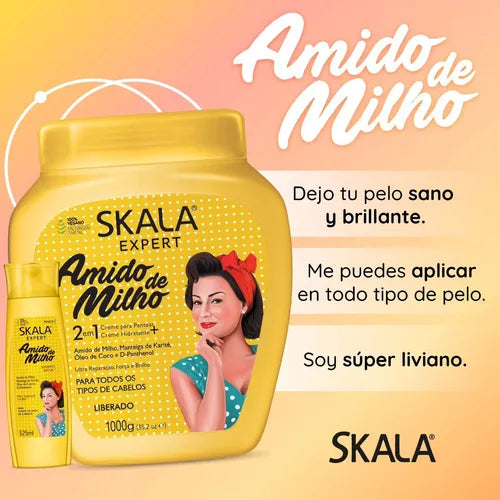 Crema De Tratamiento Skala - Amido De Milho