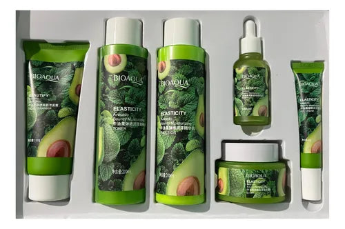 Kit de Skincare de Aguacate y Niacinamide Bioaqua Avocado