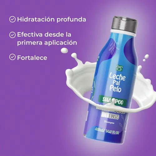 Leche Pal Pelo Shampoo Regenerador Intenso X440ml
