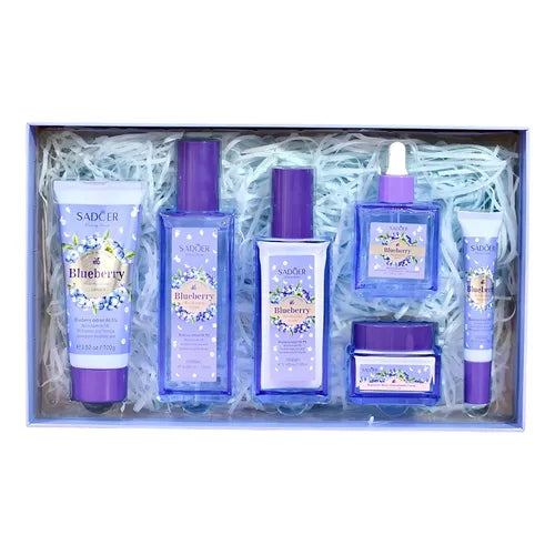 Set de Cuidado Facial SADÖER Blueberry – Hidratación y Luminosidad Total