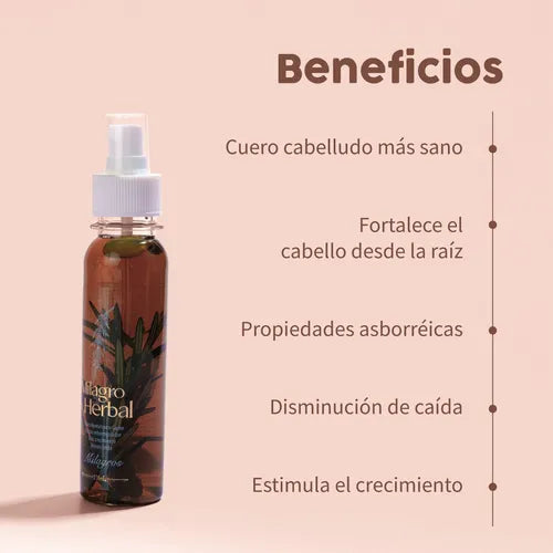 Tonico Capilar Milagros Herbal X110Ml