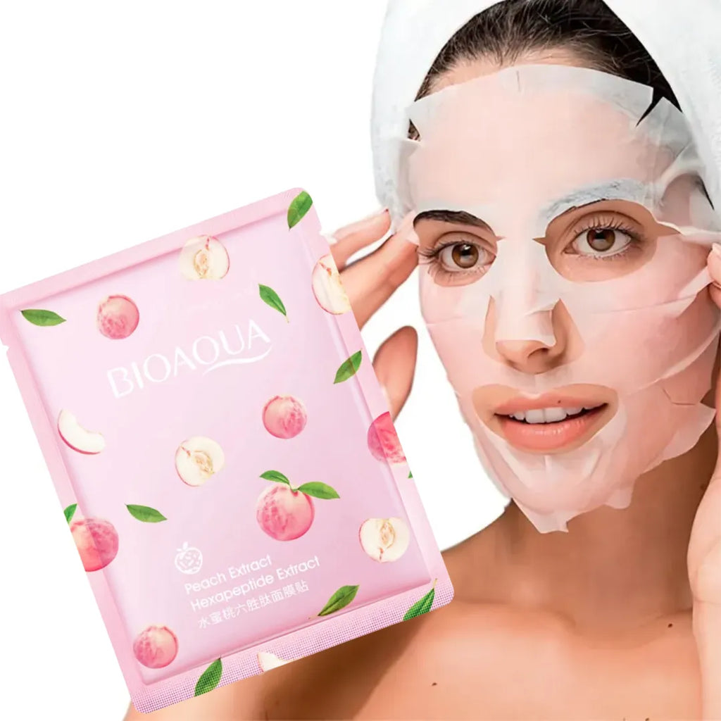 Mascarilla Bioaqua Honey Peach X5 Unidades