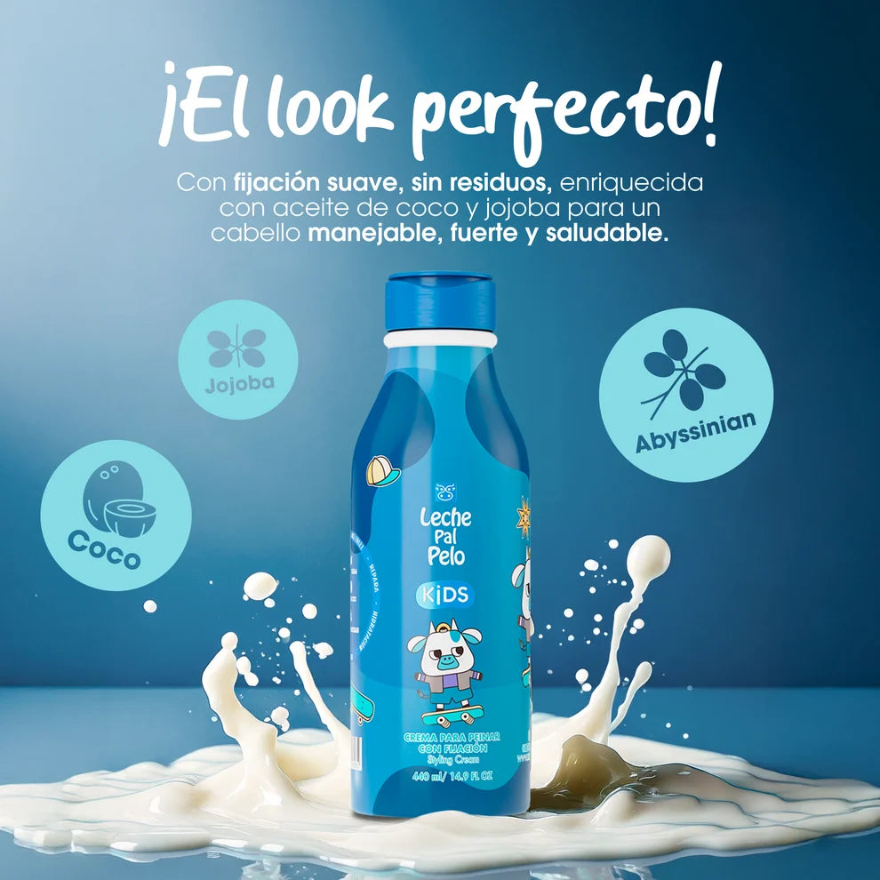 Crema Para Peinar con Fijación X440Ml - Leche Pal Pelo