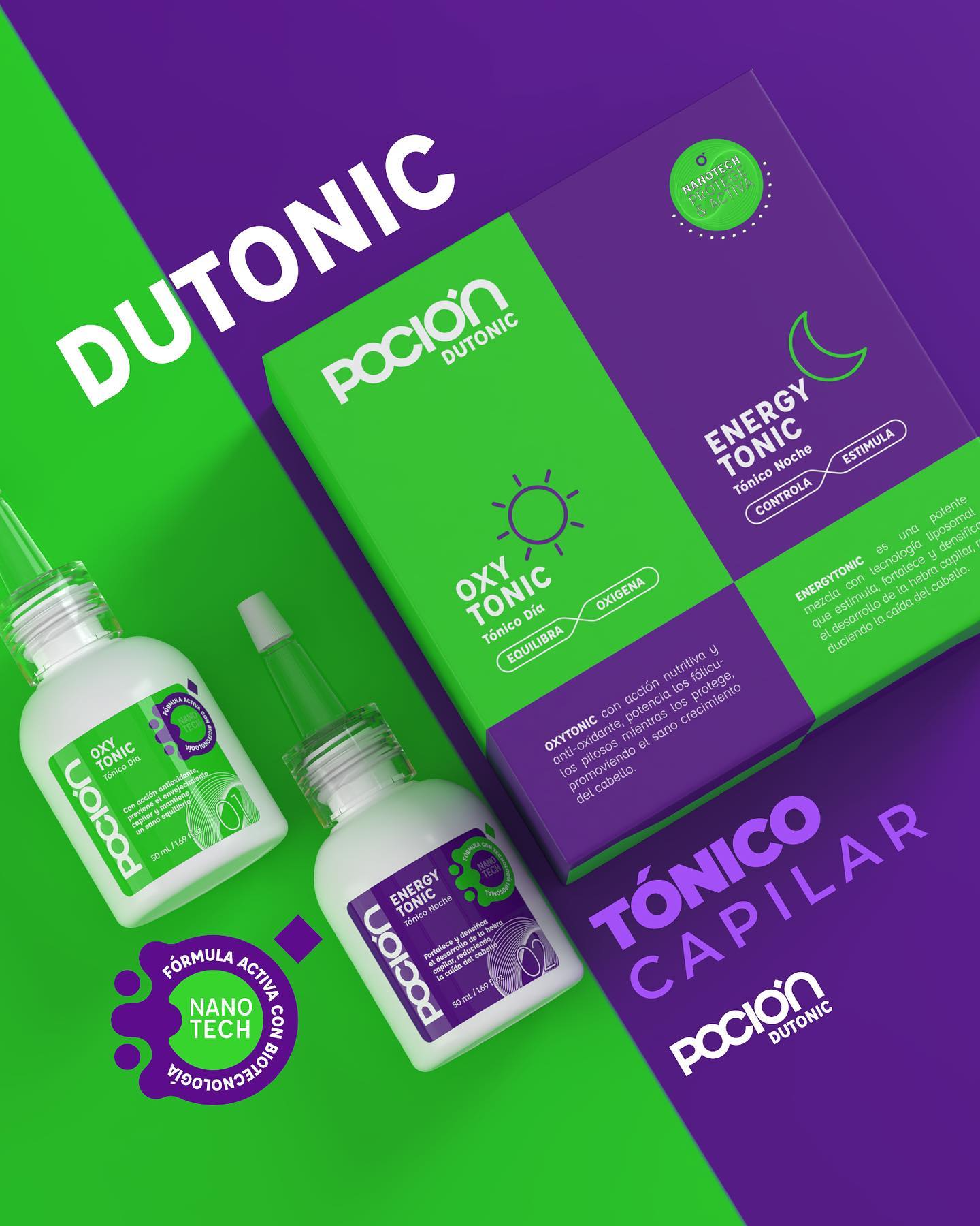DuTonic Anticaída y Crecimiento La poción x2 x60ml