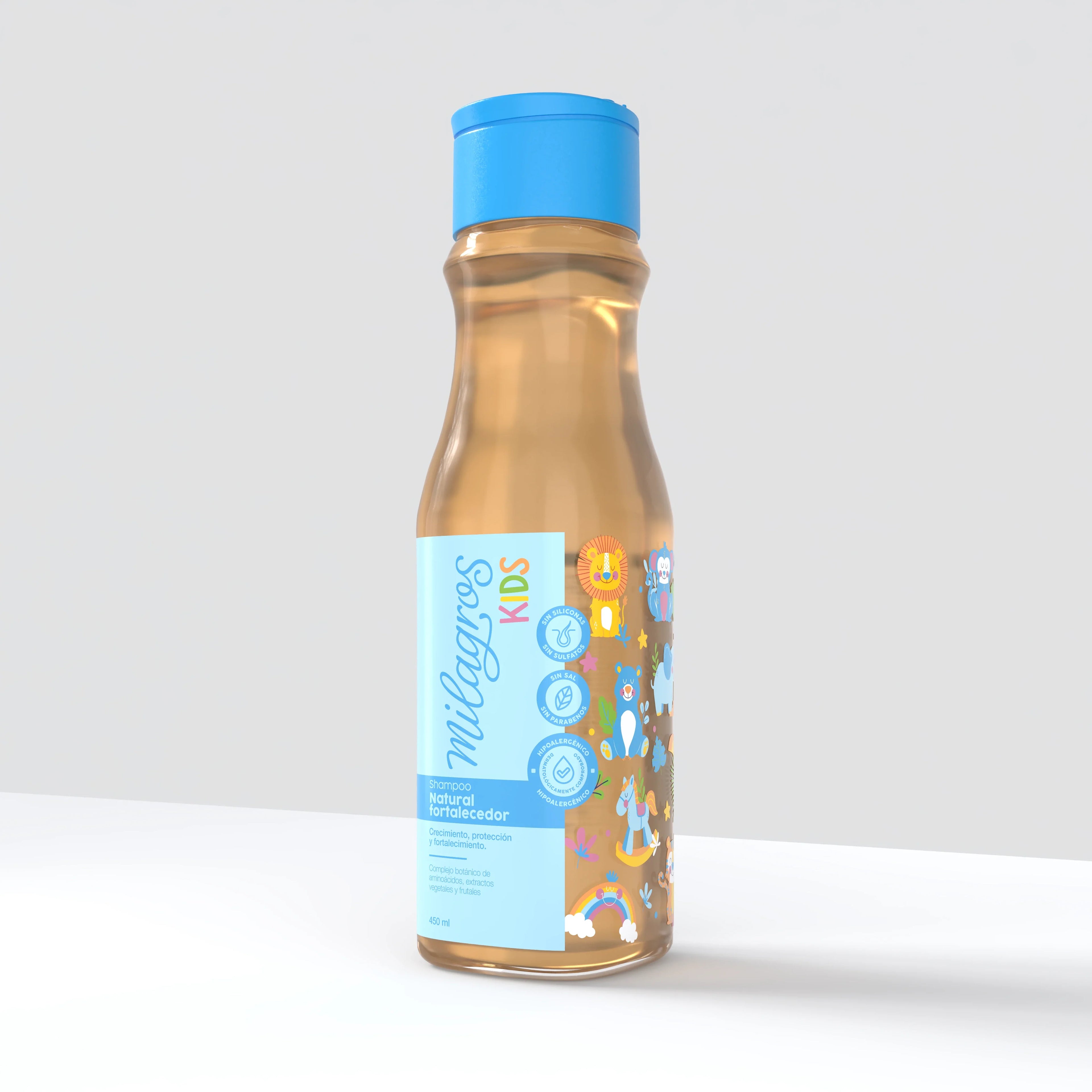 Shampoo Natural Fortalecedor Kids Milagros X450ML