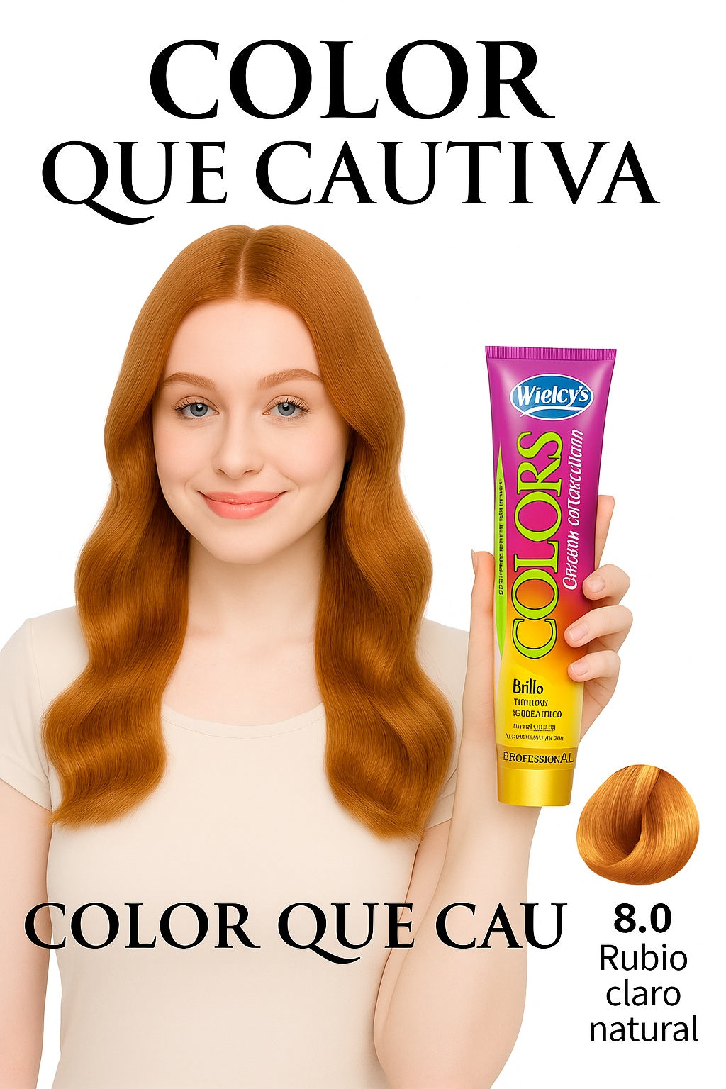 Colors Rubio Claro Natural 8.0