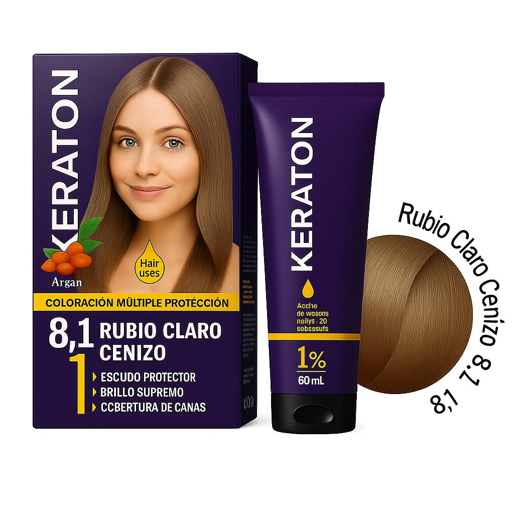 Keraton Rubio Claro Cenizo 8.1