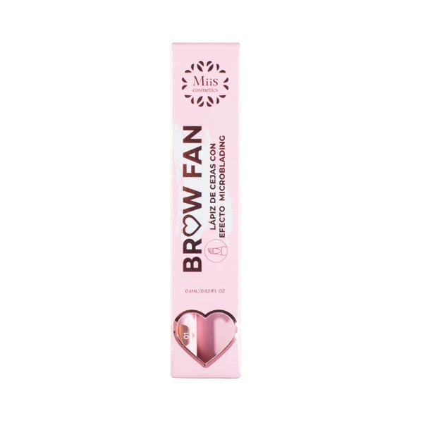 Lápiz Microblading BrowFan – Miis Cosmetics - Black