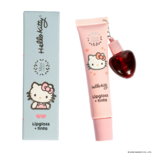Lip Gloss + Tinta Hello Kitty – Miis Cosmetics 🎀💖