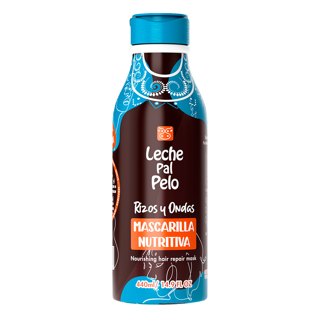 Leche Pal Pelo Rizos y Ondas Mascarilla Nutritiva X440ml