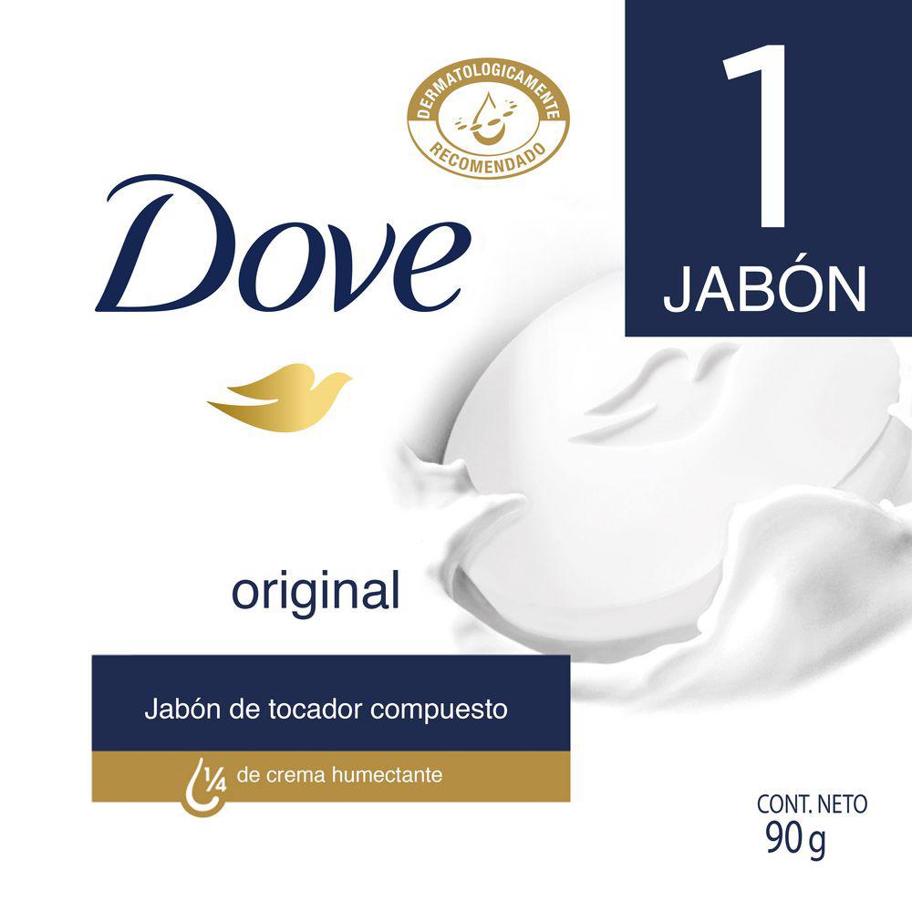 Jabón de tocador DOVE Original -90Gr