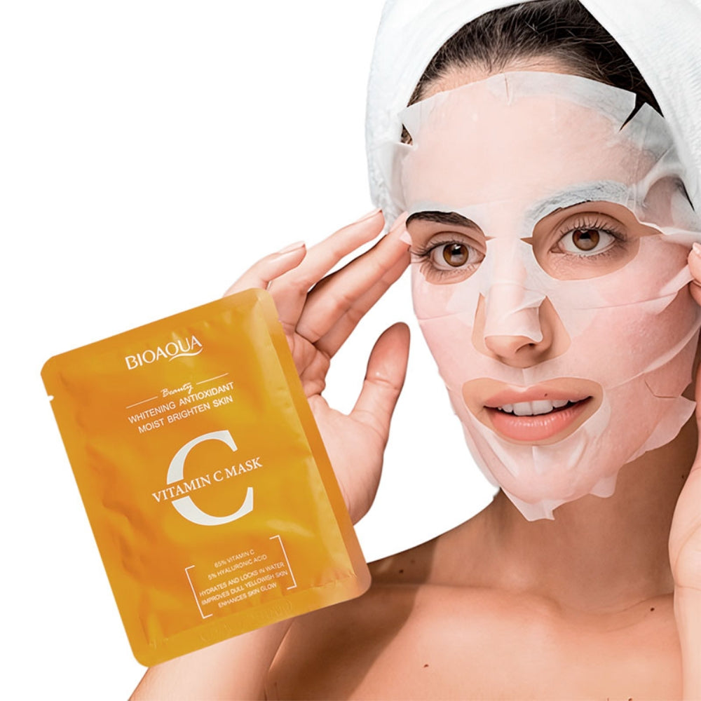 Mascarilla Facial Bioaqua Vitamina C - 25 Ml