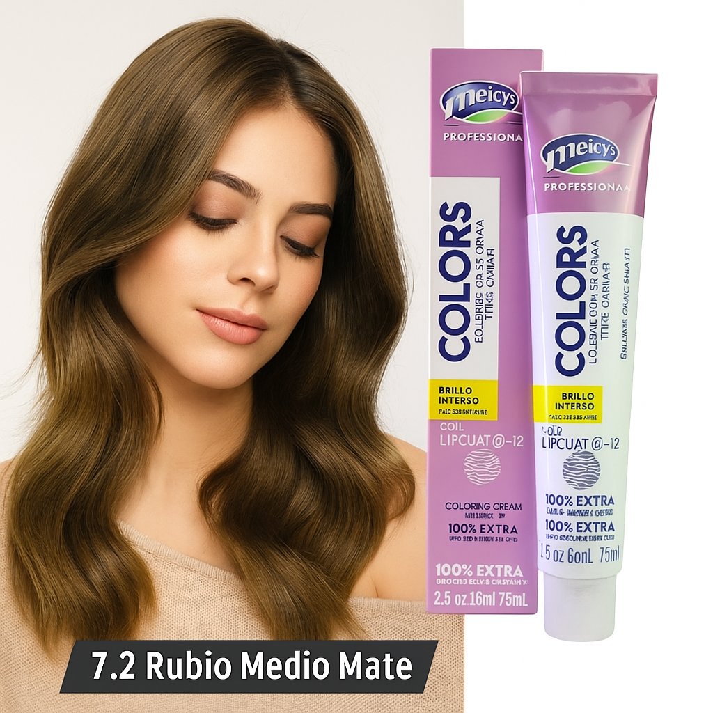 Tinte 7.2 Rubio Medio Mate X75Ml