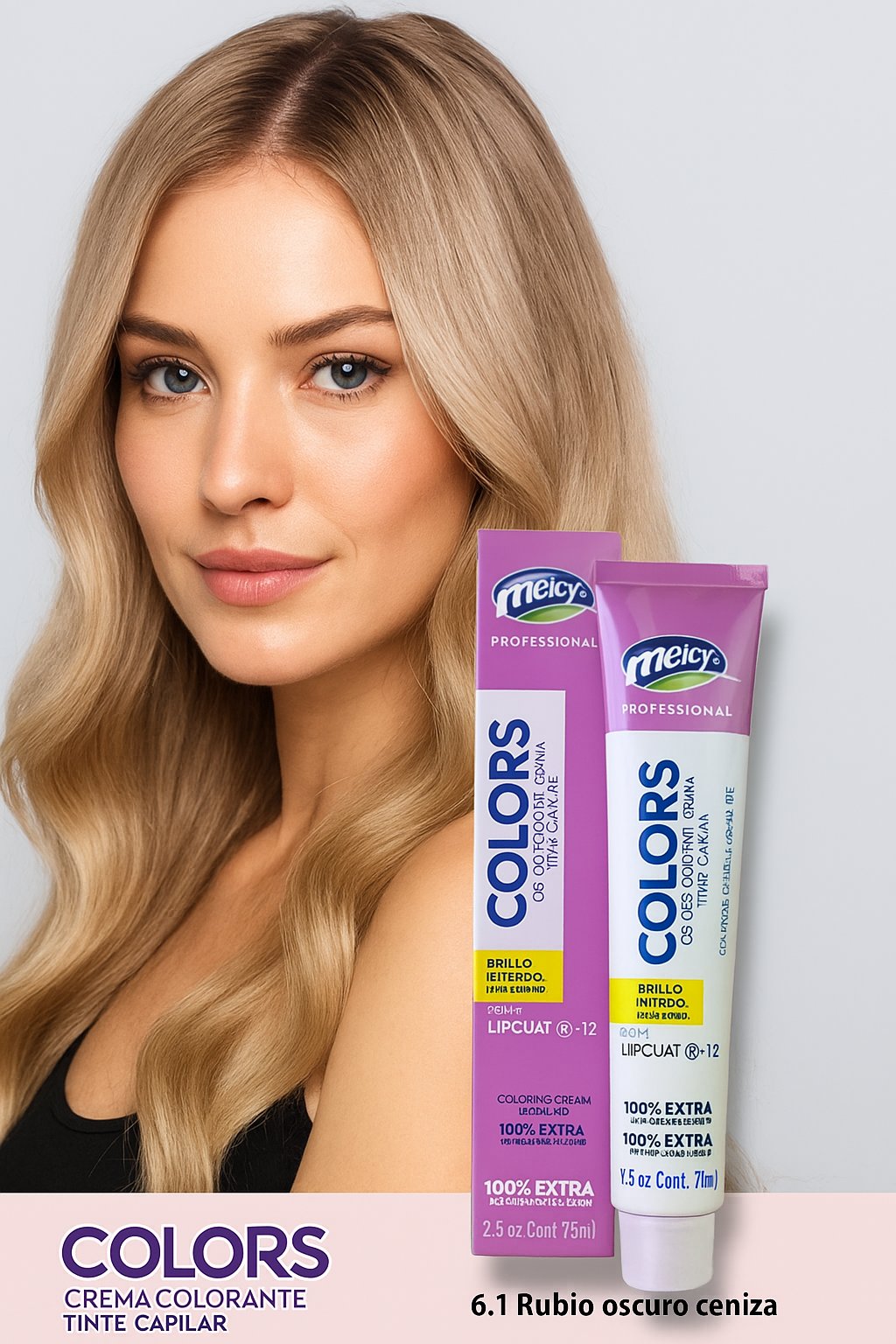 Tinte 6.1 Rubio Oscuro Ceniza X75 Ml
