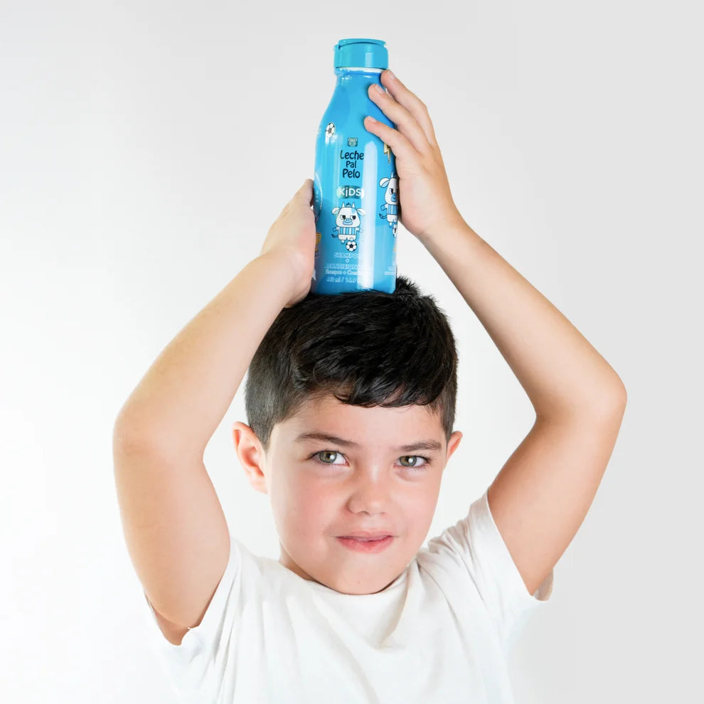 Shampoo + Acondicionador 2 en 1 Leche Pal Pelo Kids
