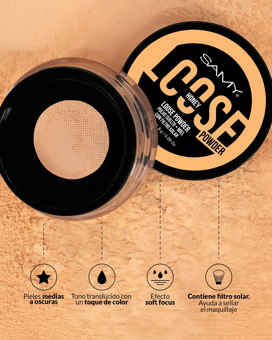 Polvo Suelto Miel Samy