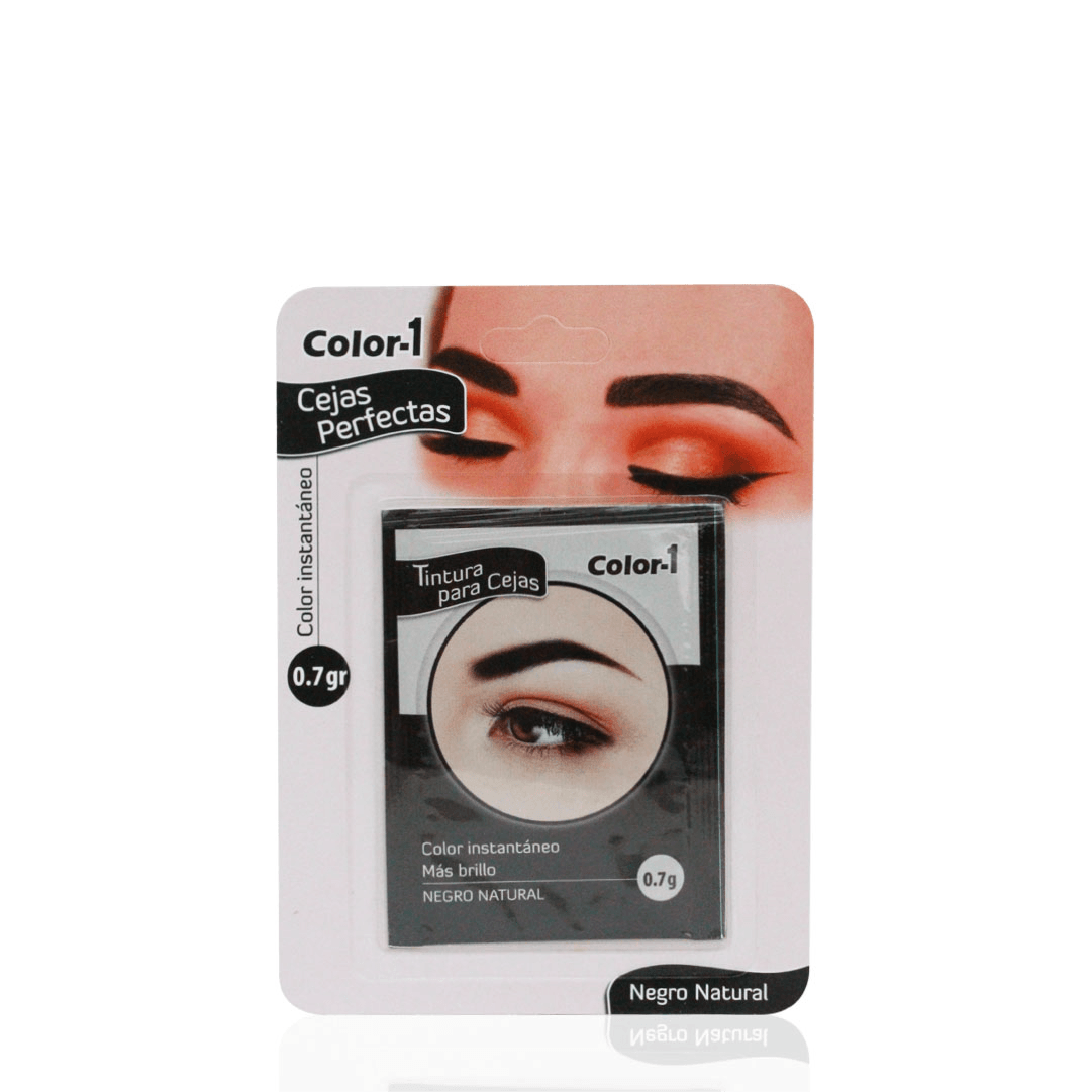 Tinte para cejas color 1  Negro Natural