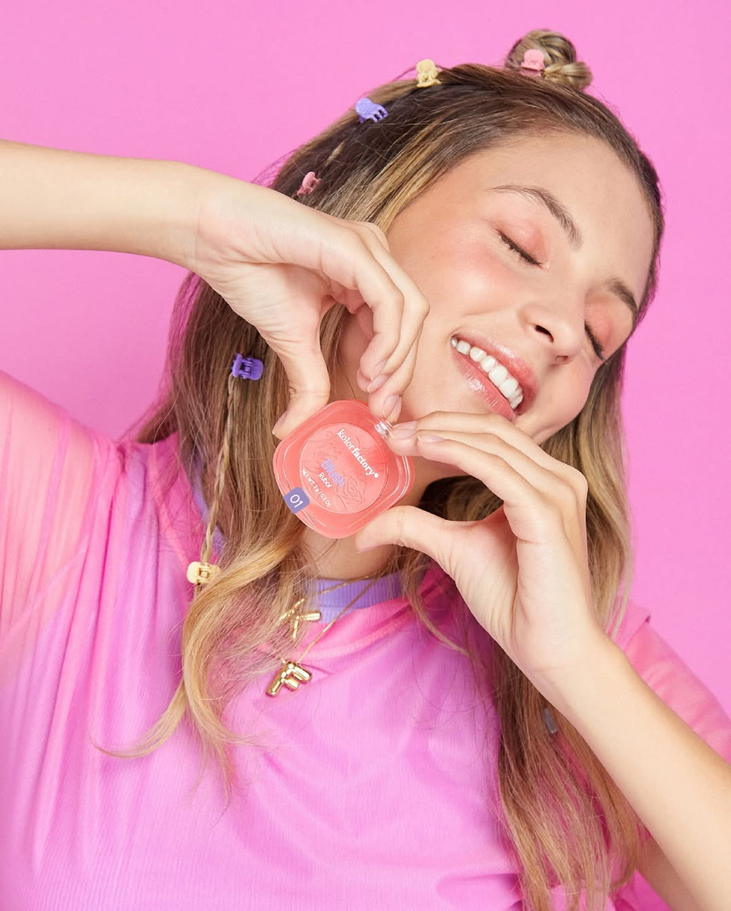 Kolor Factory Rubor Compacto Kf #01