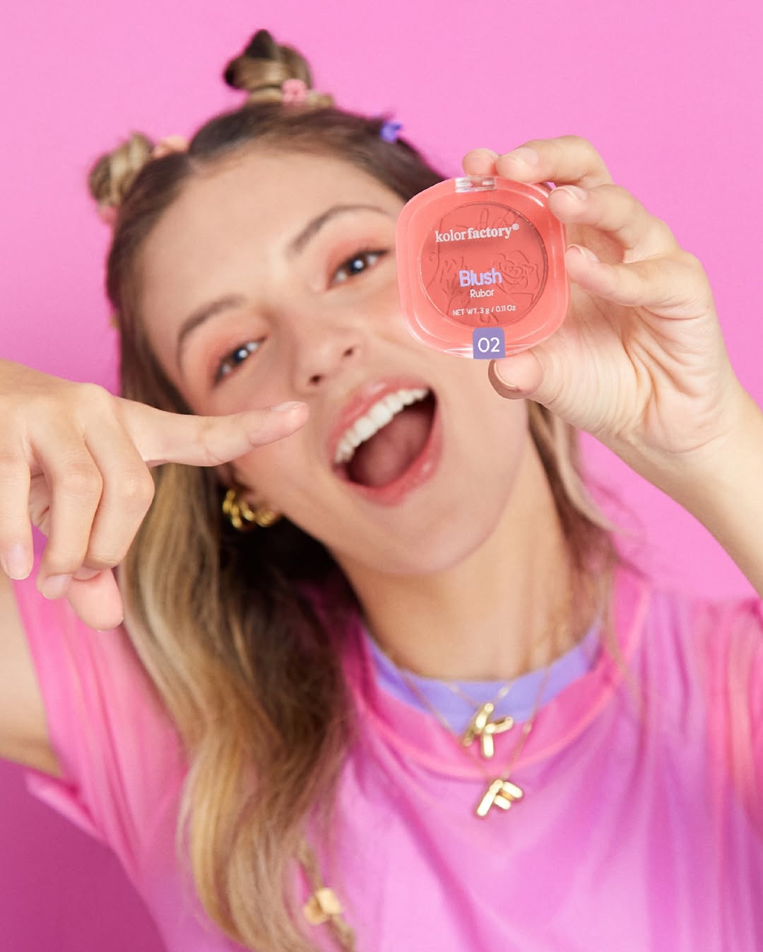Kolor Factory Rubor Compacto Kf #02