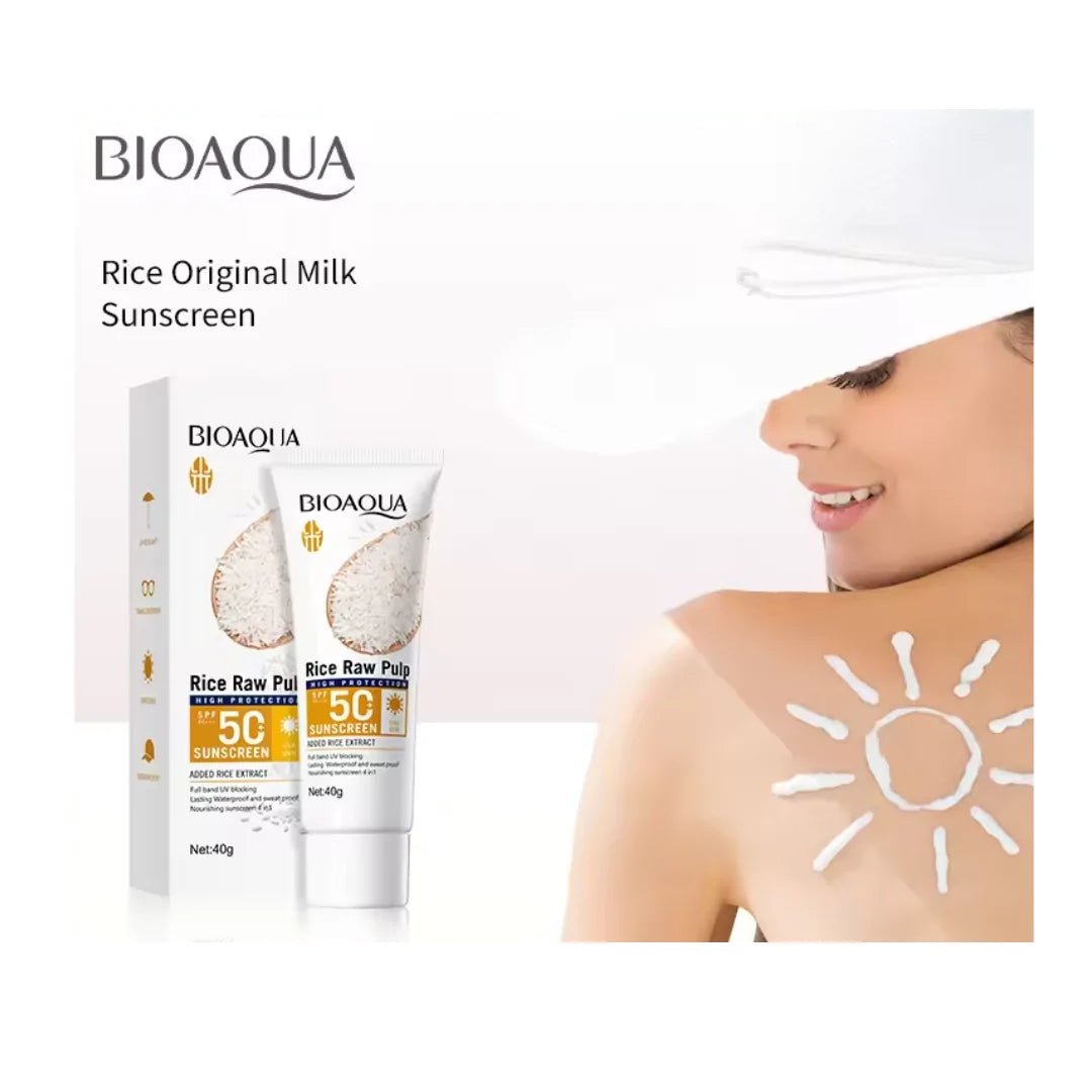 Bloqueador Solar De Arroz