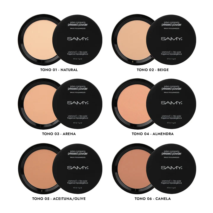 Polvo Compacto Samy -02 Beige
