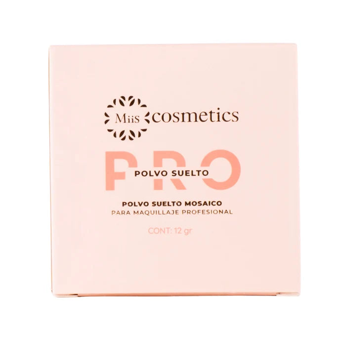 Polvo Suelto Mosaico -  Colección Pro Miis Cosmetics