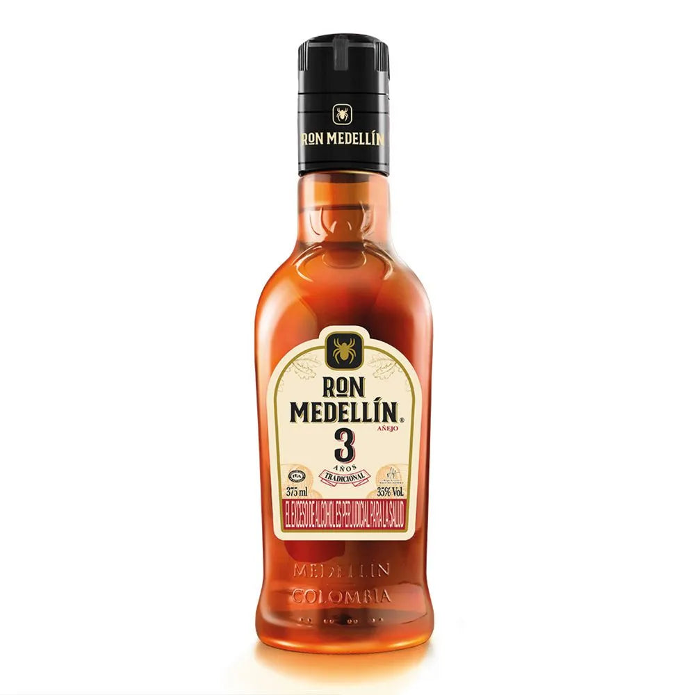 Ron Medellin 3 años x 375ml