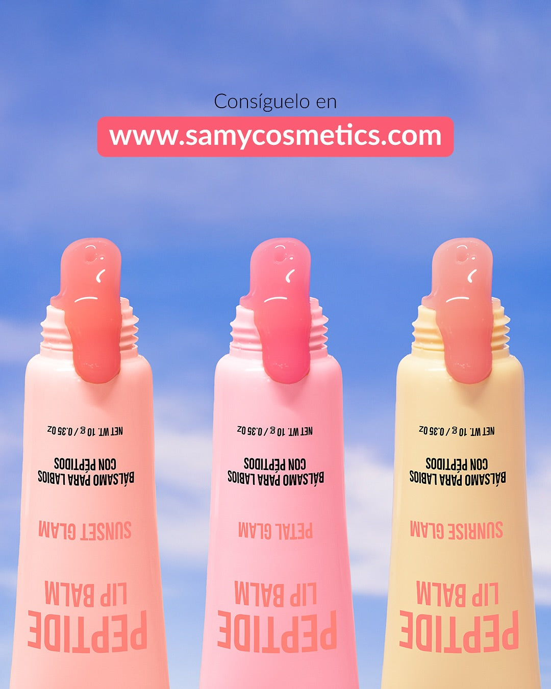 Bálsamo para labios con péptidos Samy #02