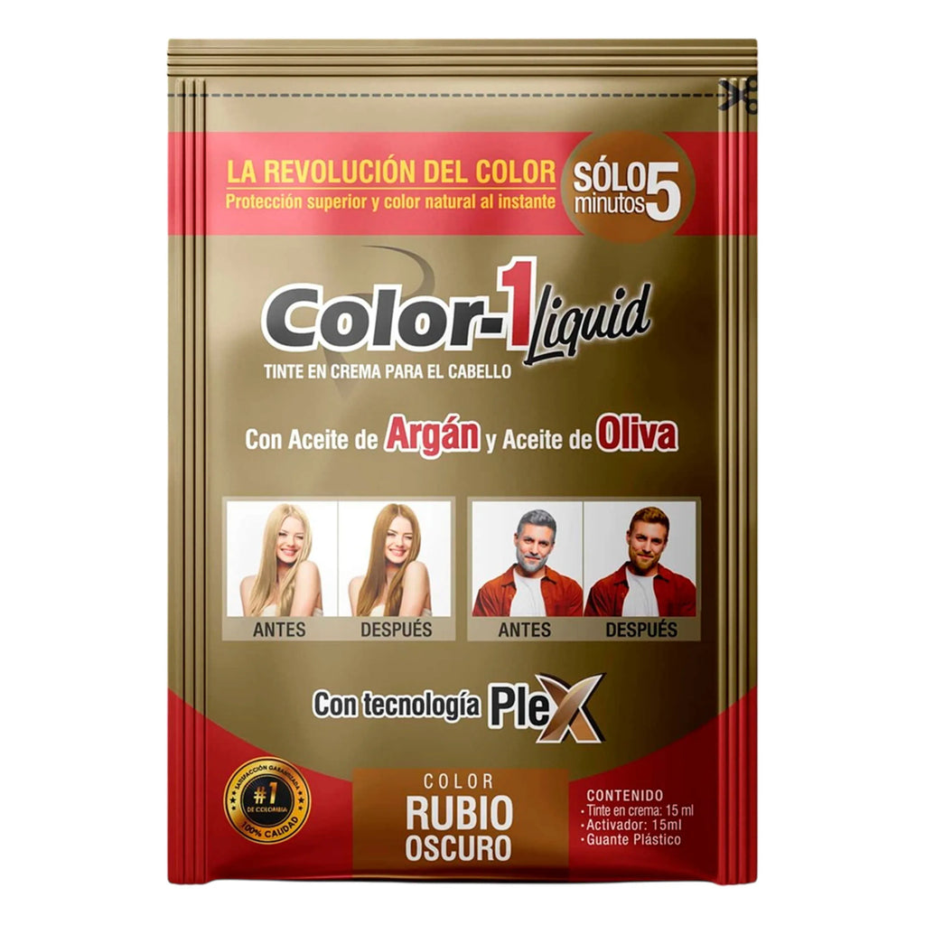 Color 1 -Rubio Oscuro  X 15Ml