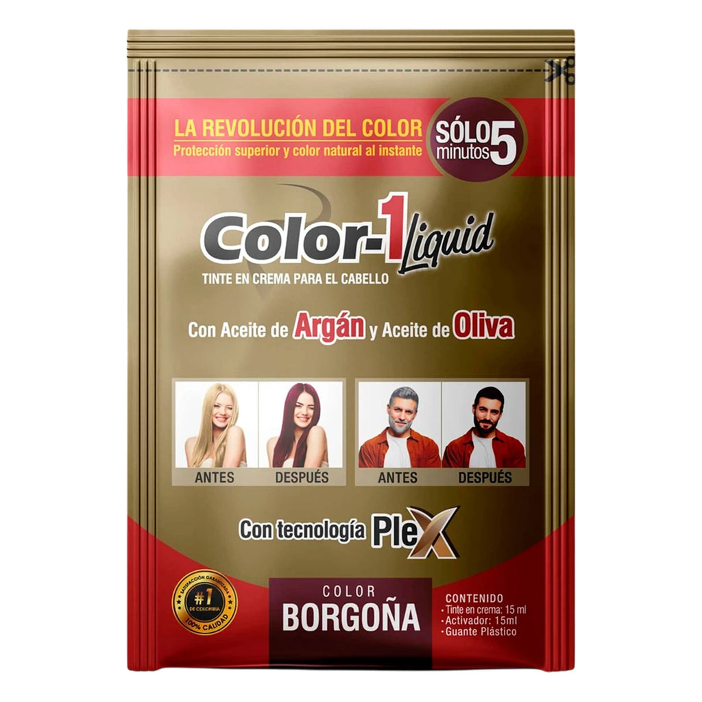 Color 1 - Borgoña X 15Ml