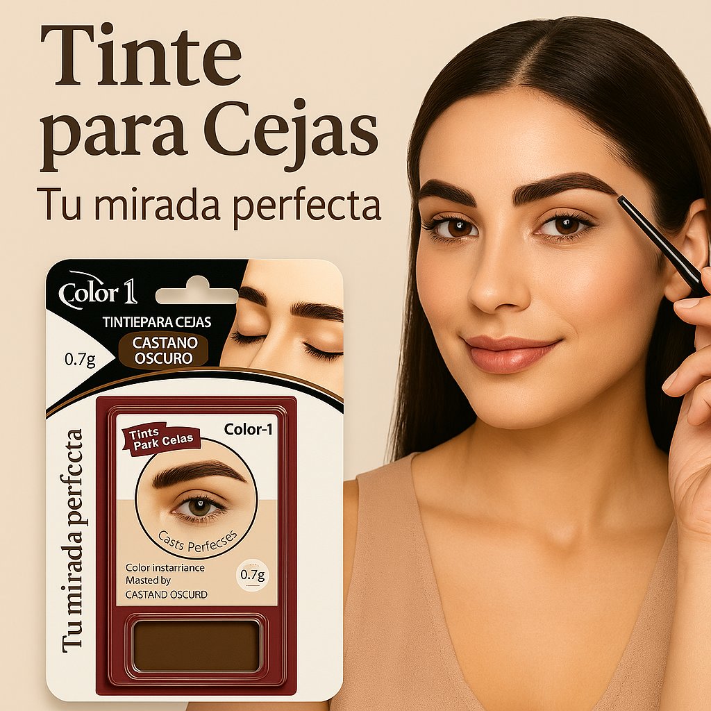 Tinte para cejas Castaño Oscuro