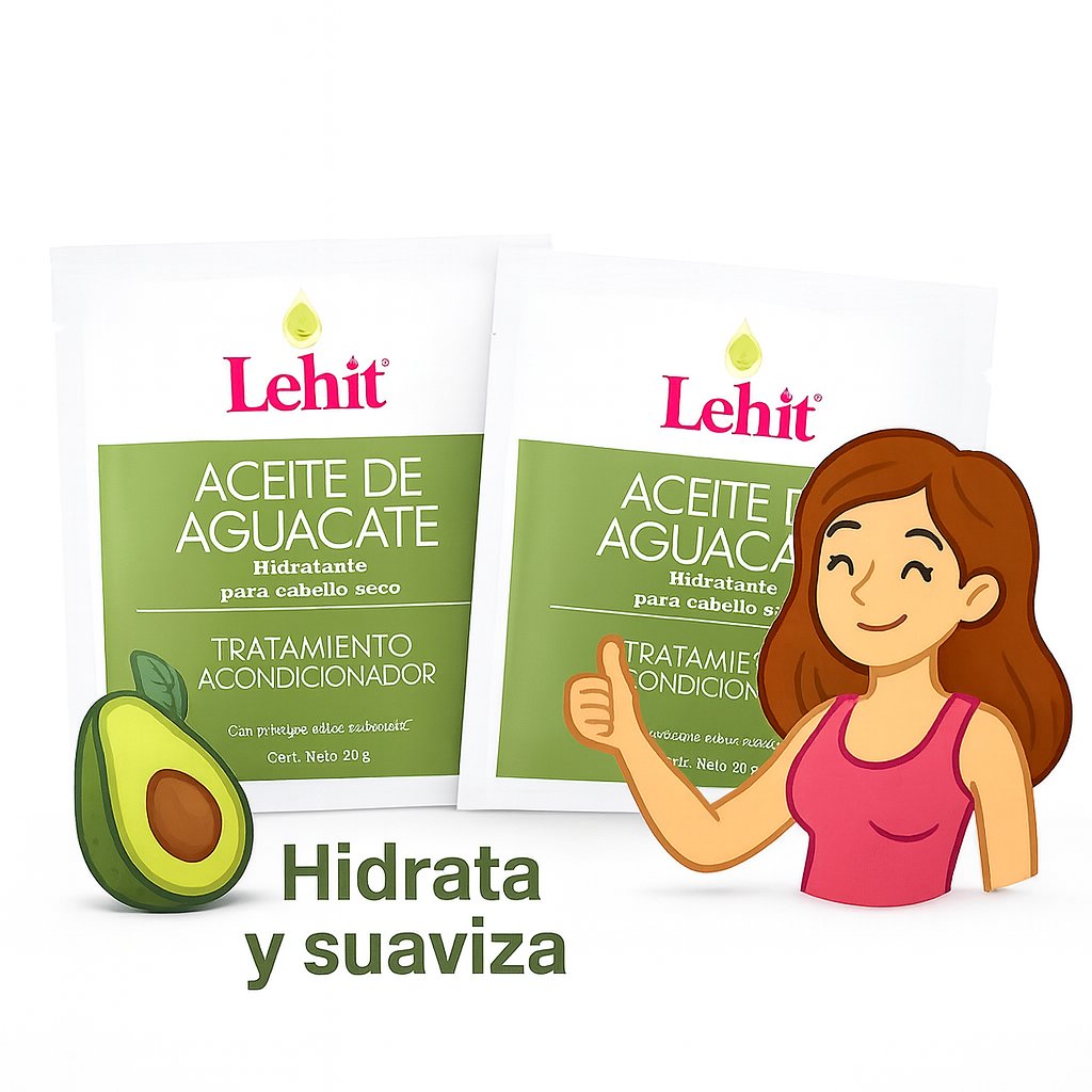 Tratamiento Lehit Aceite De Aguacate X30gr