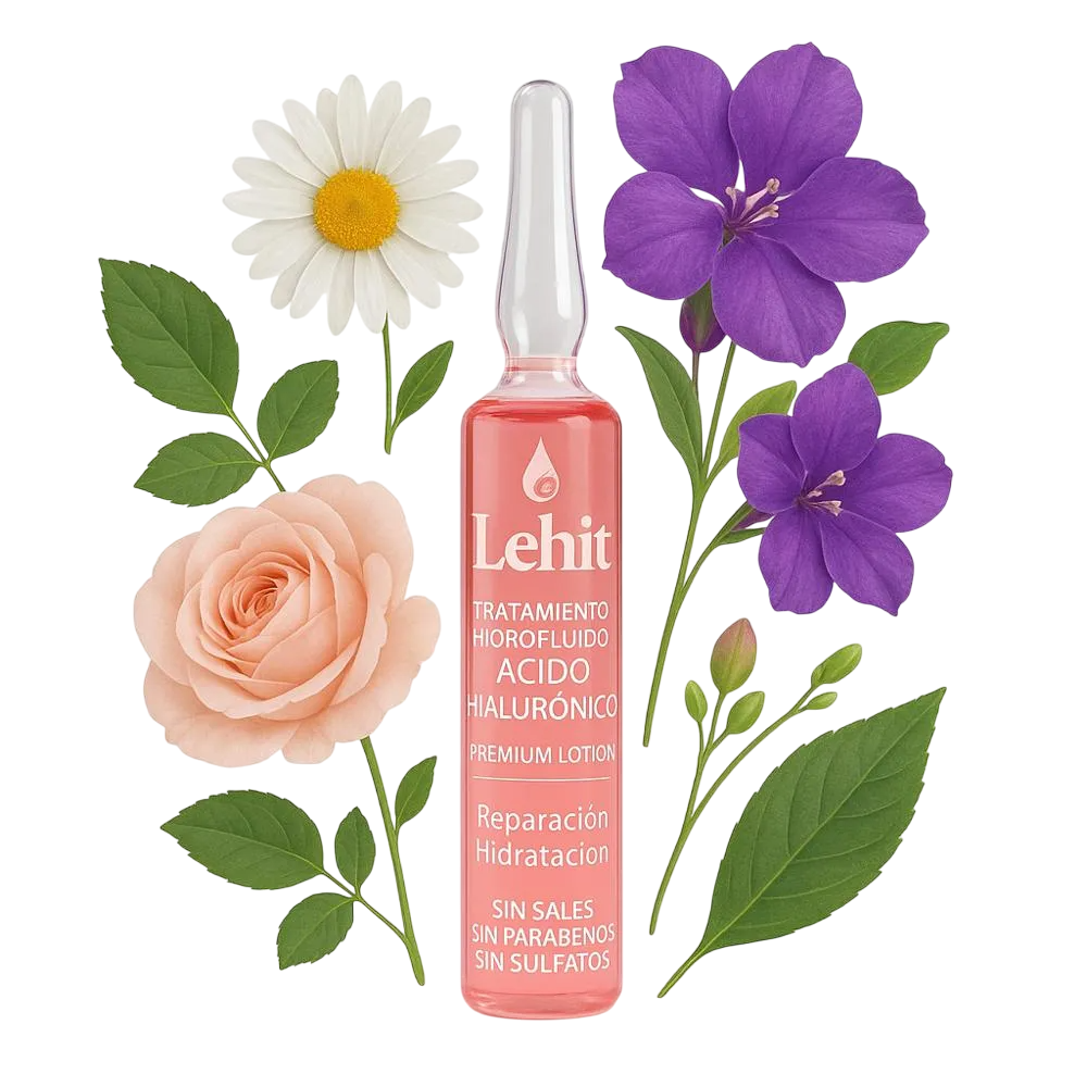 Ampolla Facial Lehit Ácido Hialurónico – Hidratación Profunda y Luminosidad Instantánea