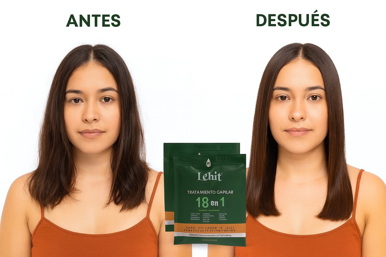 Tratamiento Capilar 18 En 1 Lehit X30gr 2 Sobres