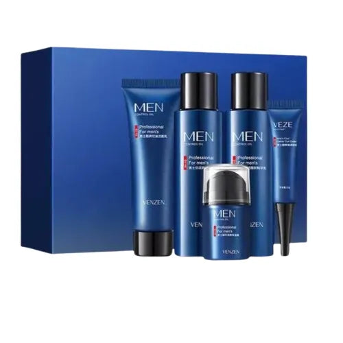 Kit Skincare Masculino Hidratación & Control de Brillo – VEZE (x5)