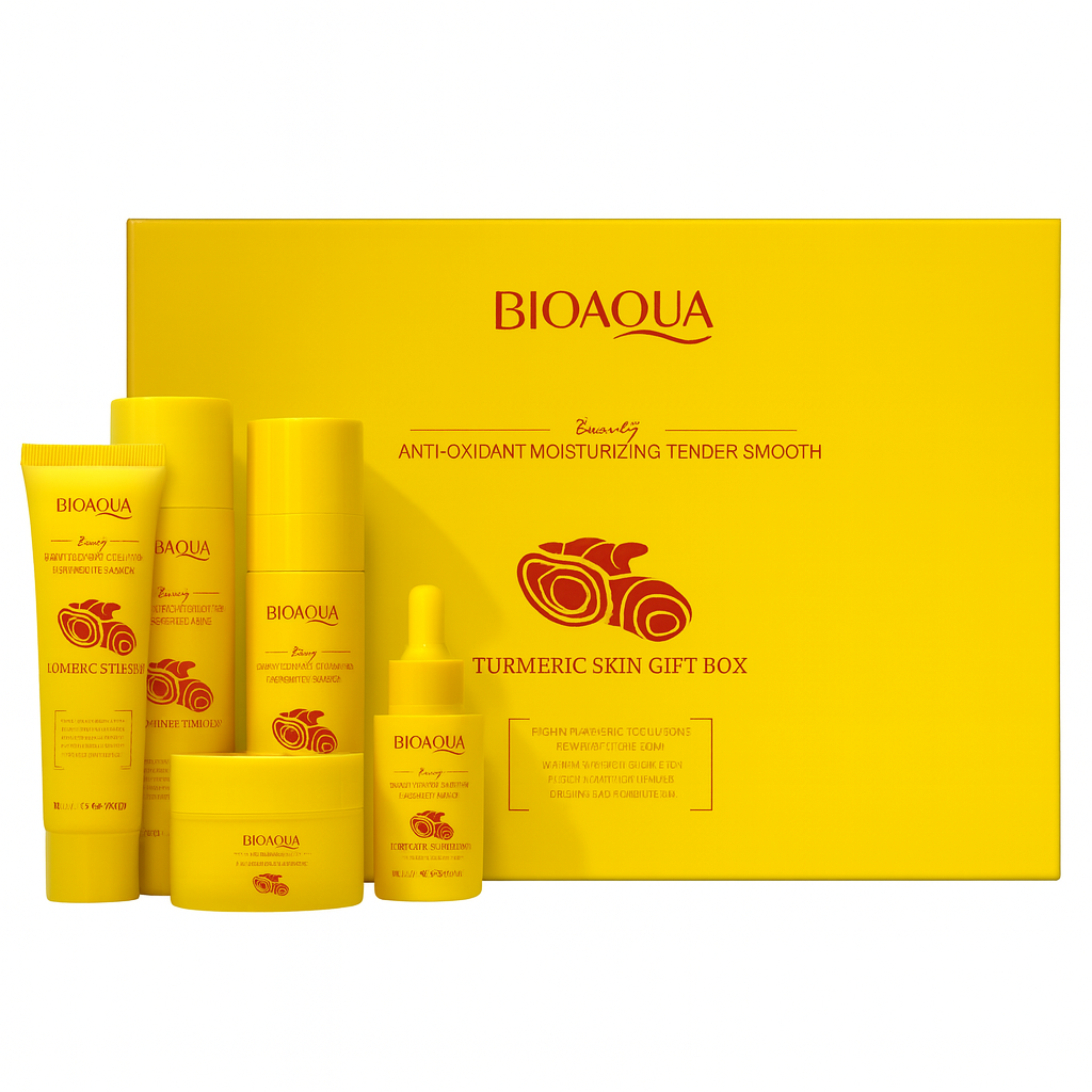 Kit Facial Bioaqua de Cúrcuma