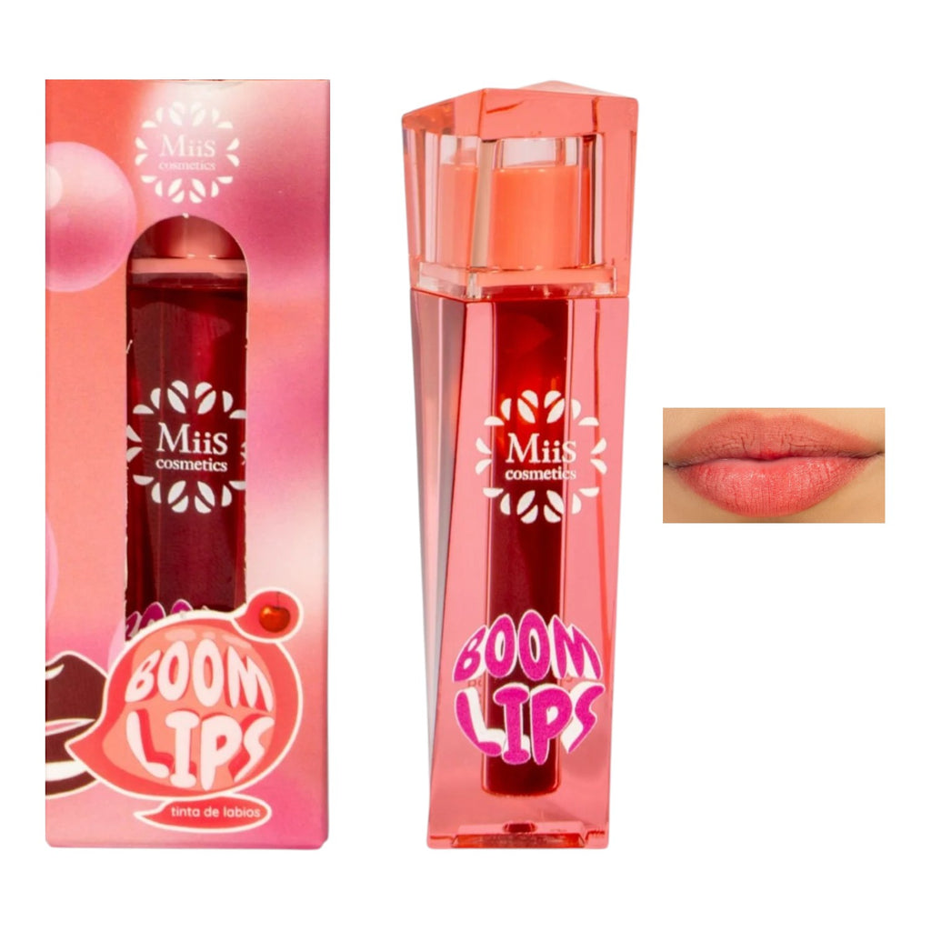 Tinta Boom Lips  Cereza - Miis Cosmetics