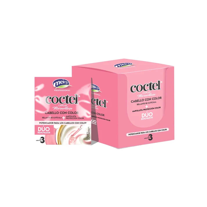 Coctel Renovador Cuidado de Color Display x12 unidades Meicy's