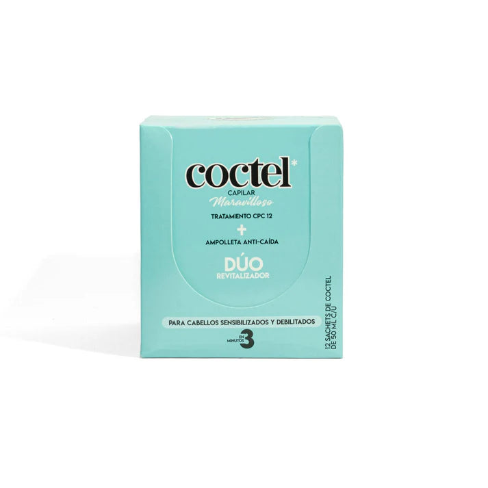 Coctel Revitalizador Anticaída Display x12 unidades Meicy's