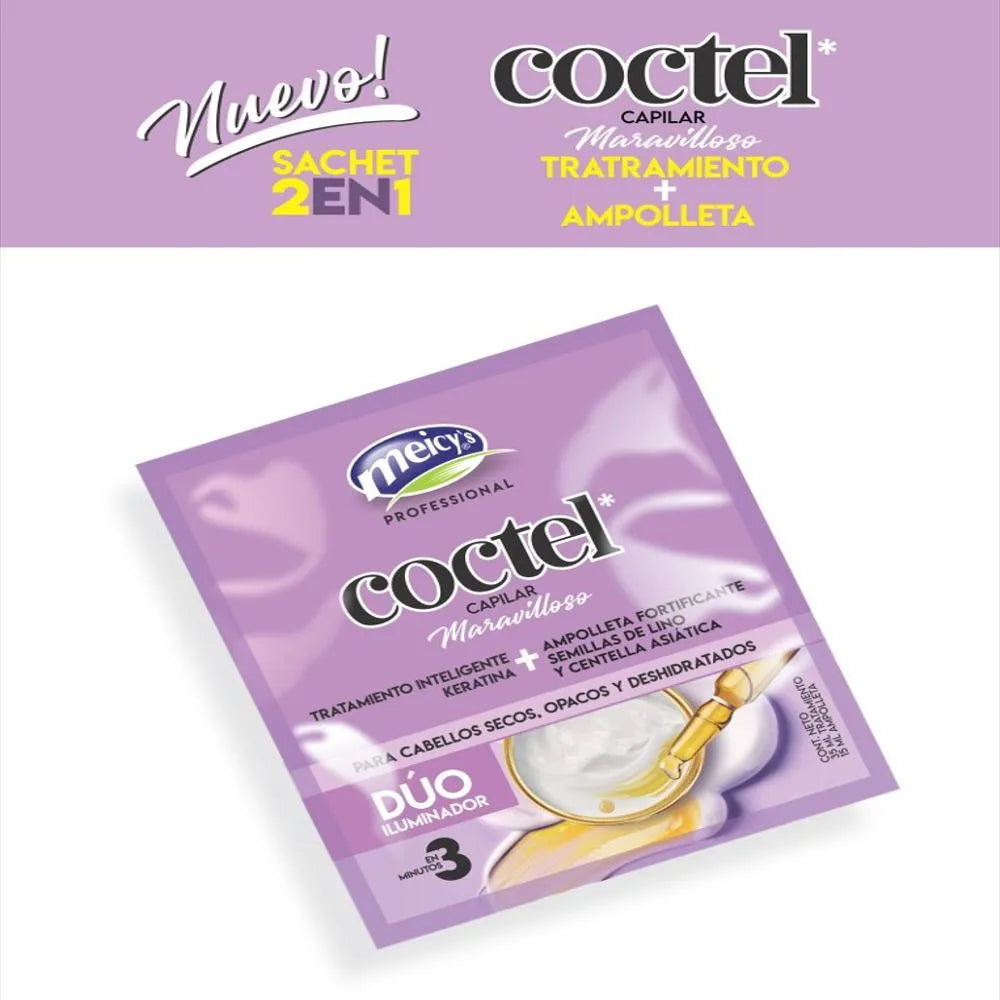 Coctel Capilar Maravilloso Meicy’s – Tratamiento + Ampolleta 2 en 1