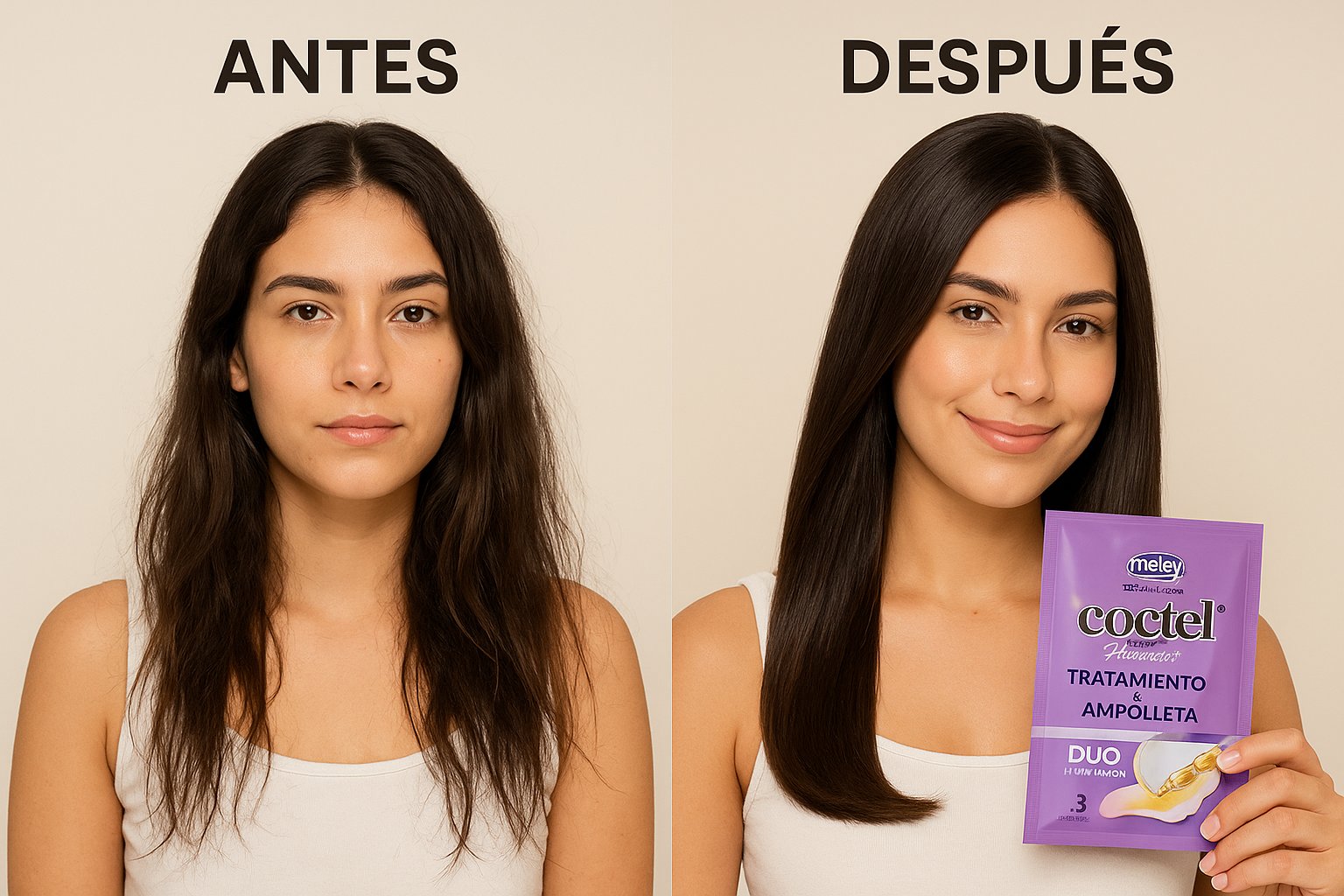 Coctel Capilar Maravilloso Meicy’s – Tratamiento + Ampolleta 2 en 1
