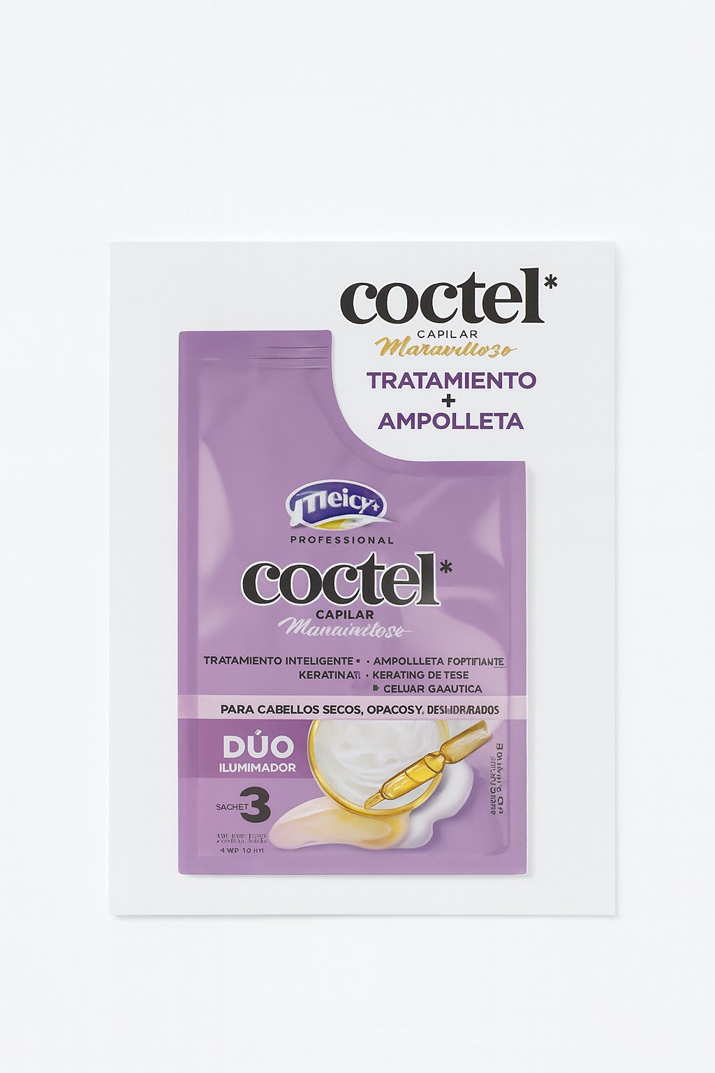 Coctel Capilar Maravilloso Meicy’s – Tratamiento + Ampolleta 2 en 1