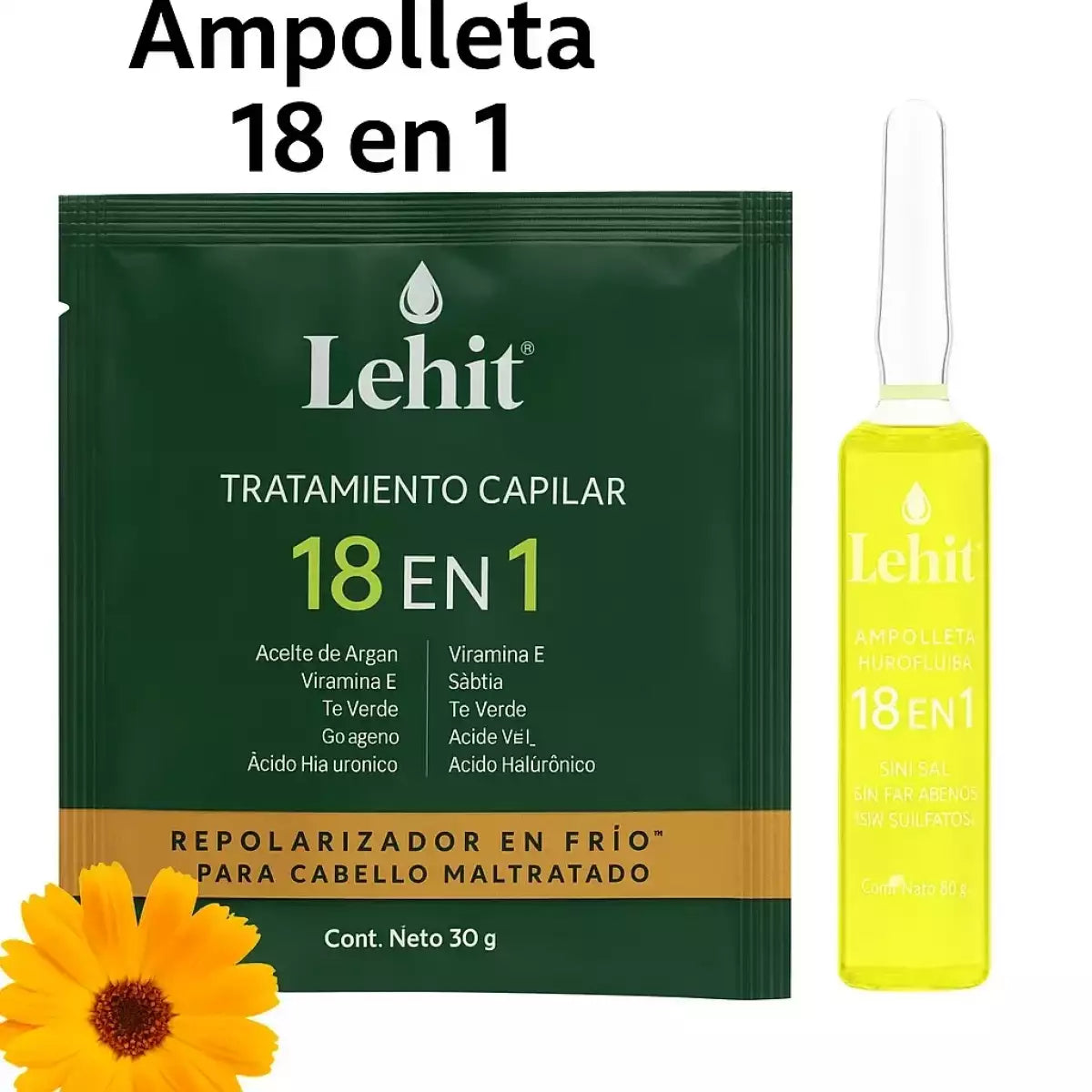 Combo Lehit 18 en 1 – Tratamiento + Ampolla