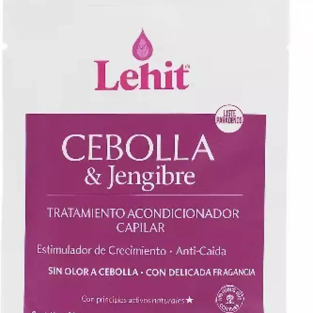 Combo Lehit Cebolla & Jengibre: Tratamiento + Ampolla