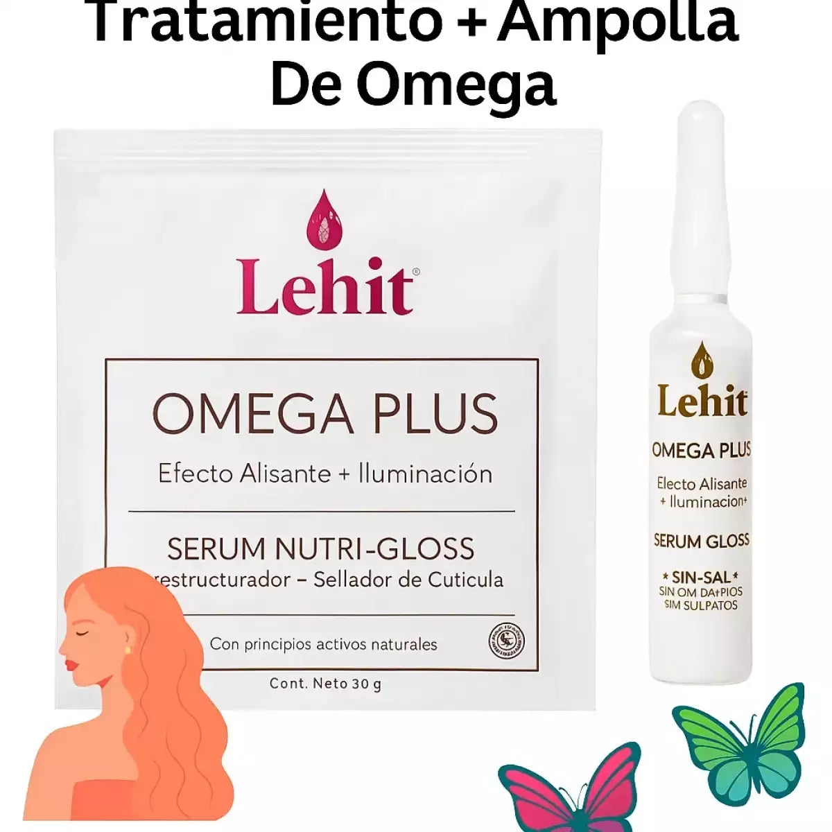 Combo Lehit Omega Plus – Tratamiento Capilar + Ampolla