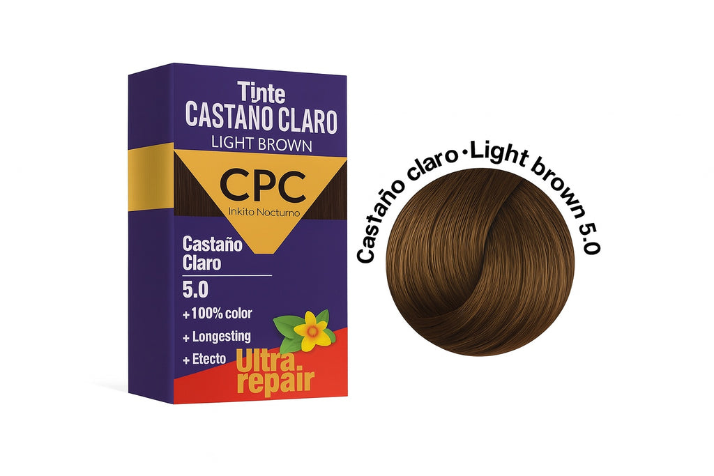 Tinte Cpc Castaño Claro 5.0 Meicys