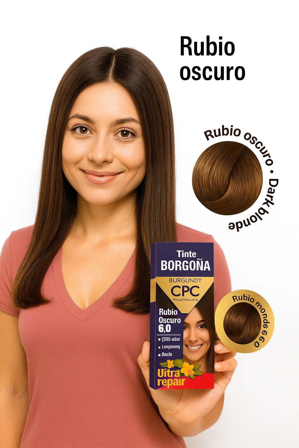 Tinte Cpc Rubio Oscuro 6.0