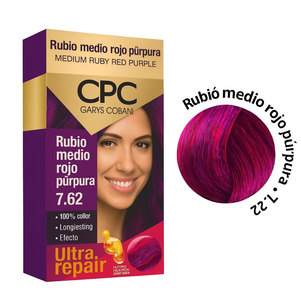 Cpc Rubio Medio Rojo Purpura 7.62