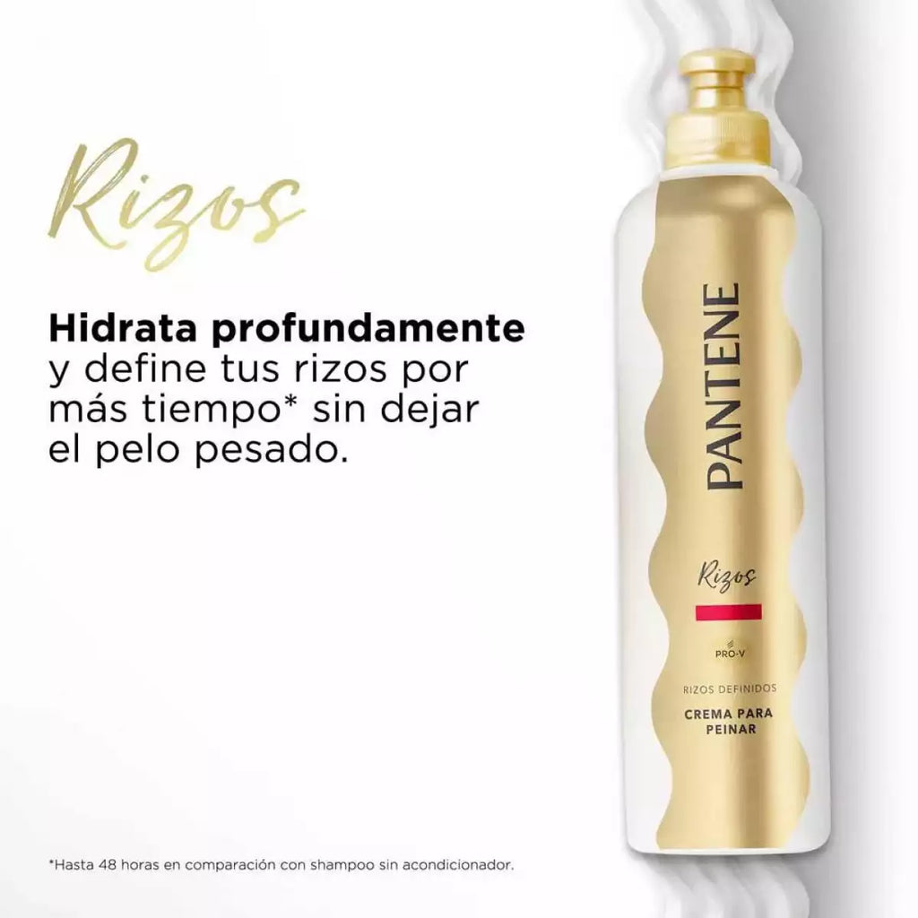 Crema De Peinar Pantene Rizos Definidos Pantene X300Ml